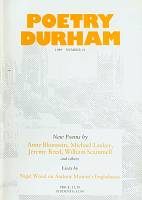 Poetry Durham 21 1989