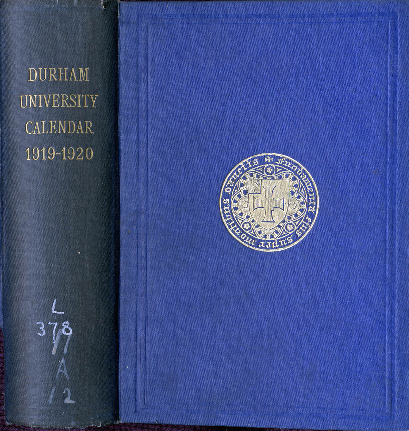 Durham University calendar 191920