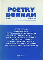 Poetry Durham 1 Summer 1982