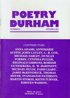 Poetry Durham 5 Winter 198