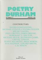 Poetry Durham 12 Spring 1986