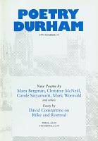 Poetry Durham 34 1994